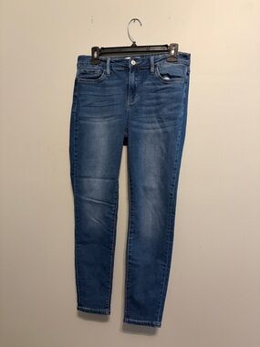 Dark Blue Stretch Skinny Jeans - Classic Slim Fit